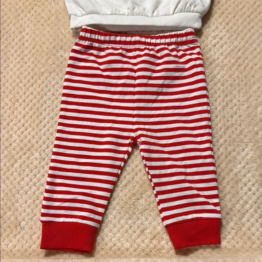 Cat & Jack Red Heart Matching Set in White and Red